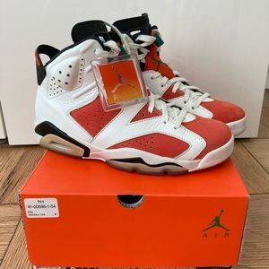 Air Jordan 6 Gatorade Orange / White with box
